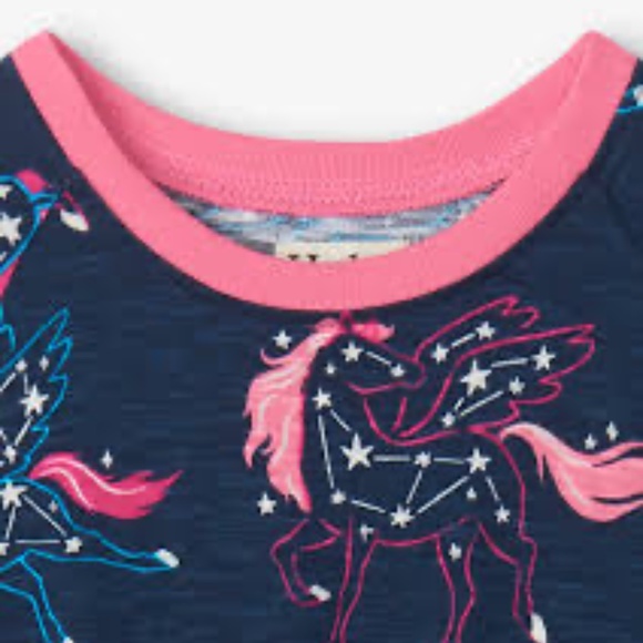 Hatley Pegasus Constellations Drop Waist Dress-Size 7 - Picture 7 of 8